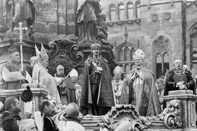 Charles IV coronation