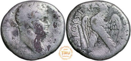 70⇌71 CE (Holy Year 3) ║ Titus, as Caesar ║ AR Tetradrachm ║ Caesarea Maritima, Samaria, Judaea ║ RPC II, 1967