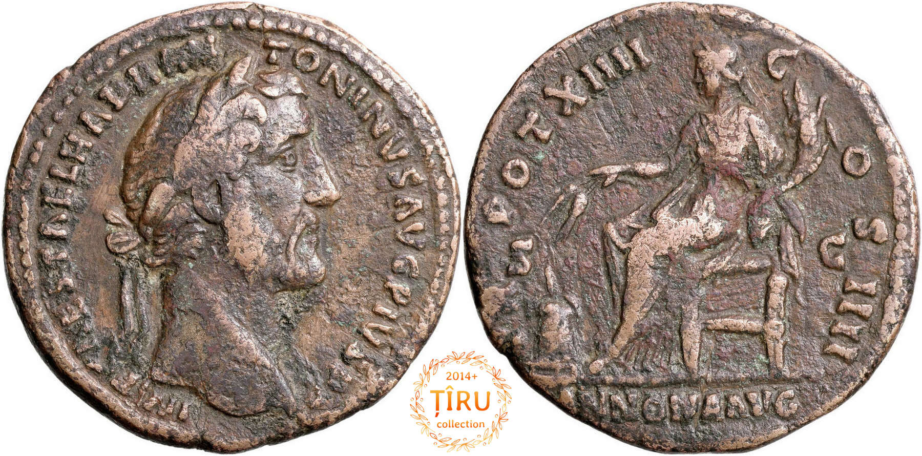 Antoninus Pius ║ Cf.: RIC III, 880 var. (bust type)