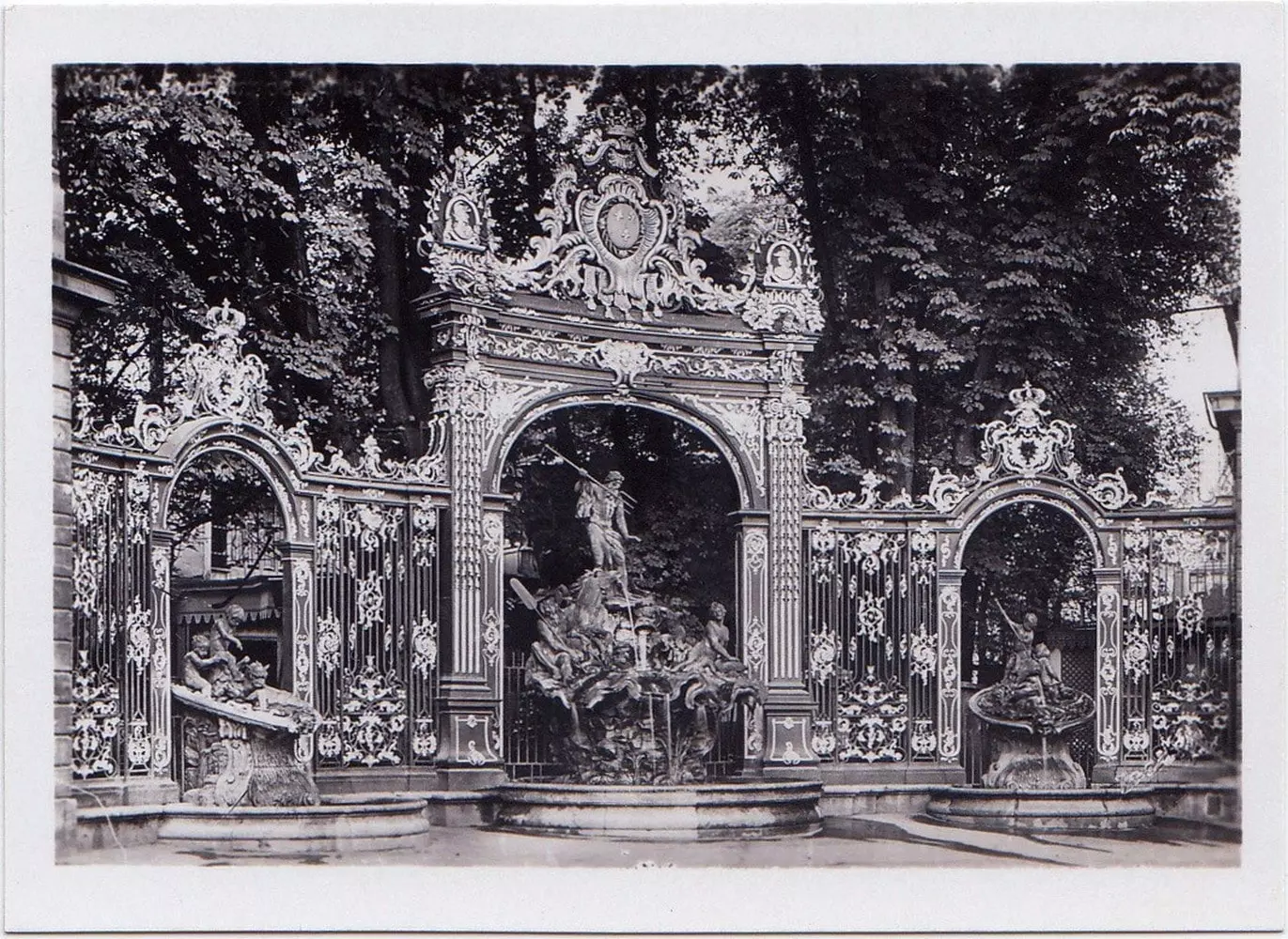 Fountain of Neptune in Nancy