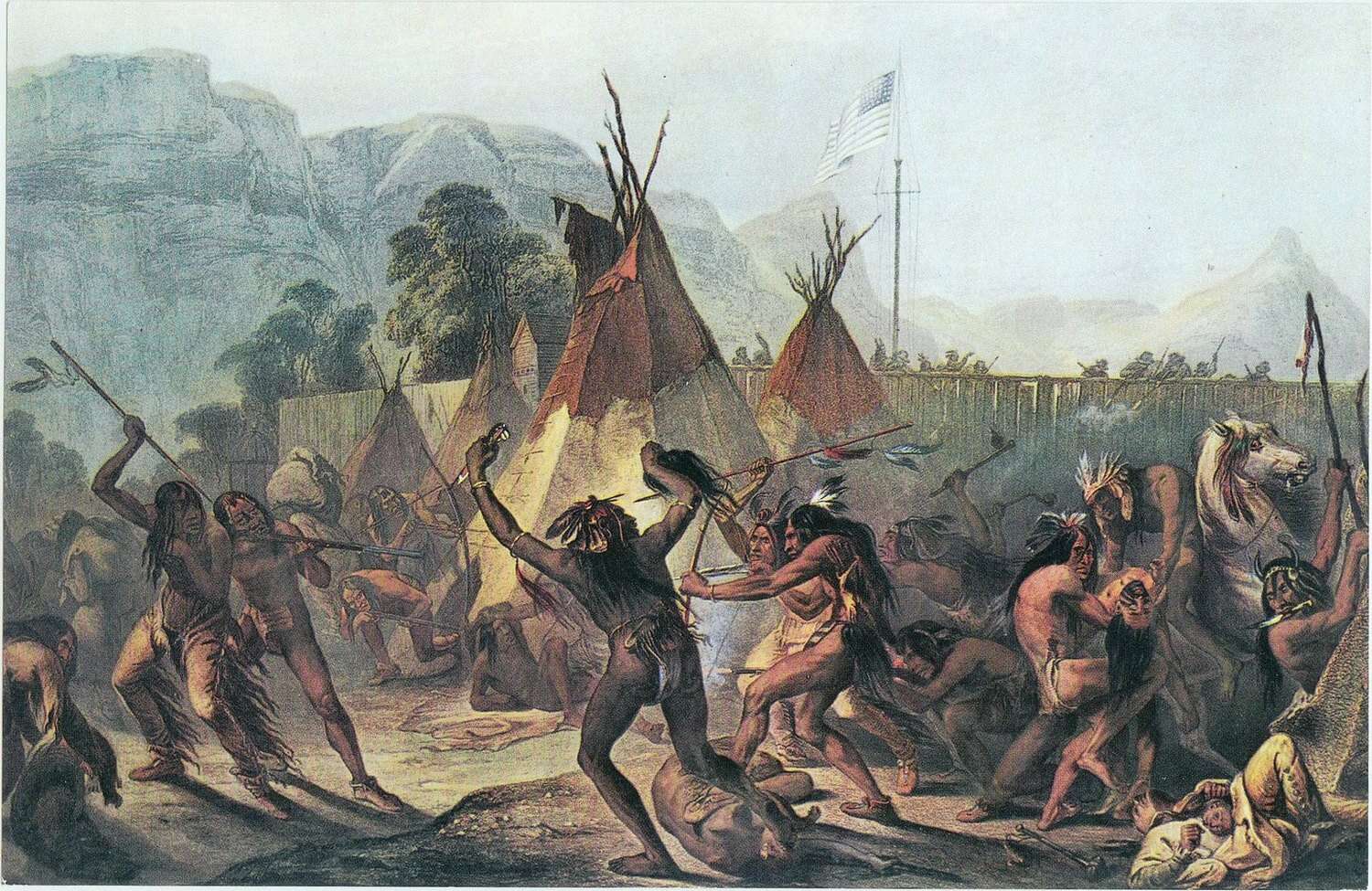Battle at Fort Mackenzie